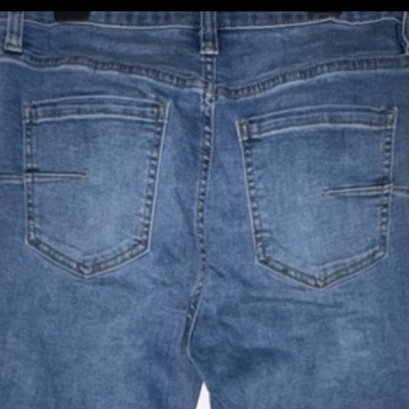 Fashion Nova Blue Straight Leg Jeans - Picture 7 of 13